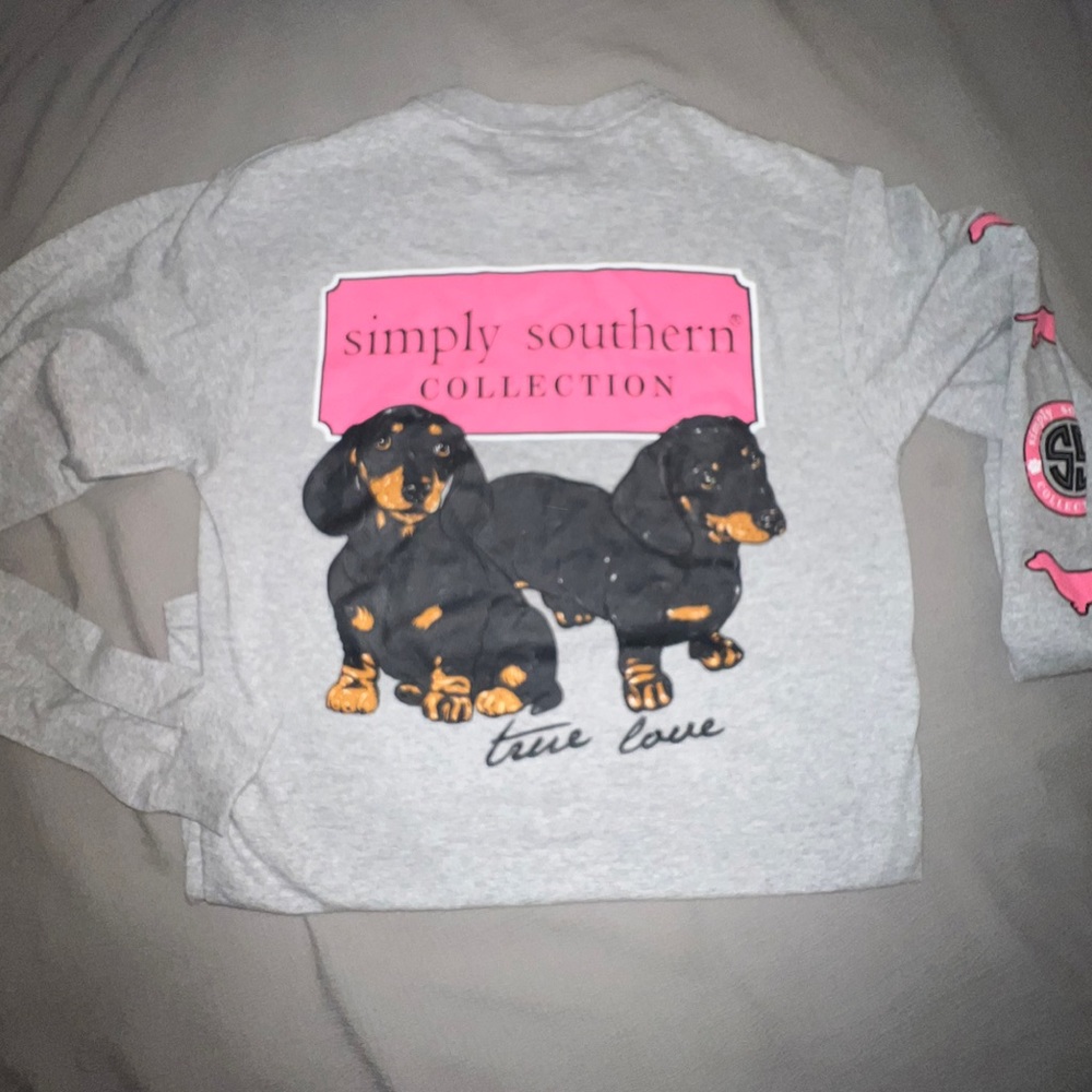 Simply Southern Dachshund shirt